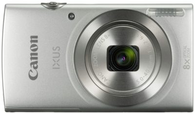 Canon IXUS 185 20MP 8x Zoom Compact Digital Camera - Silver.